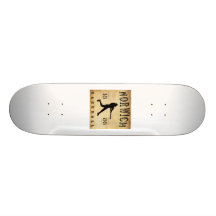 Baseball 1886 Norwichs New York Skate Board