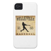 Baseball 1888 Bellevilles New-Jersey Case-Mate iPhone 4 Hülle