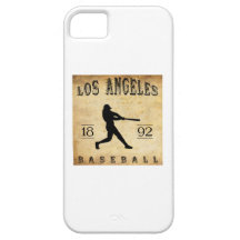 Baseball 1892 Los Angeless Kalifornien iPhone 5 Schutzhülle