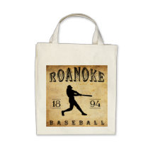 Baseball 1894 Roanokes Virginia Tragetaschen