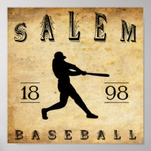 Baseball 1898 Salems Ohio Posterdrucke