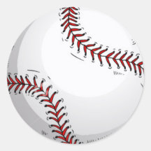 Baseball-Ball 1 Aufkleber