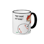 Baseball bin ich kundengerechter Becher 7 Tassen