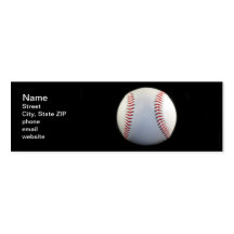 Baseball Business Card Templates