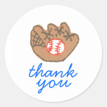 Baseball danken Ihnen Aufkleber