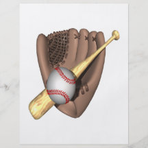 Baseball Flyerbedruckung