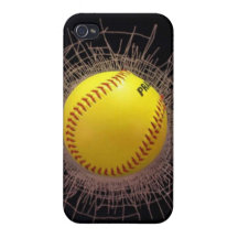Baseball iphone Fall der Trümmer-3D iPhone 4 Case