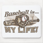 Baseball ist… mein Leben! Mousepad