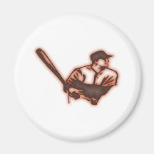 Baseball Spieler player Kühlschrankmagnete