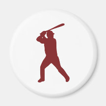 Baseball - Teig Magnete