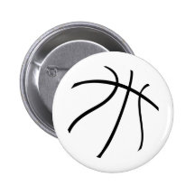 Basketball Anstecknadelbutton