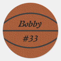 Basketball-Aufkleber