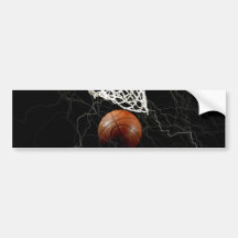 Basketball Autoaufkleber