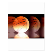 Basketball-Ball Postkarten