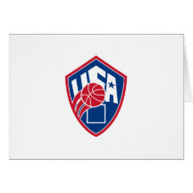 Basketball-Ball-Schild Vereinigter Staaten USA ame Karte