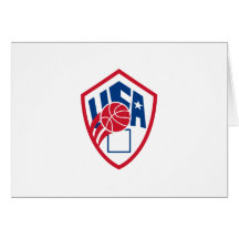 Basketball-Ball-Schild Vereinigter Staaten USA ame Karten