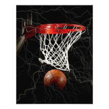 Basketball-Einladungs-Mitteilungen