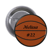 Basketball-Flair-Knopf Anstecknadelbuttons