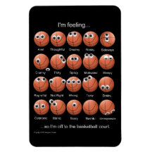 Basketball-Gefühl-Magnet