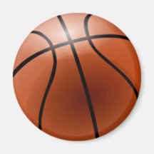 Basketball-Personifizieren Sie es! Kühlschrankmagnet
