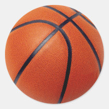 BASKETBALL RUNDER STICKER