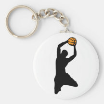 Basketball-Silhouette Schlüsselbänder