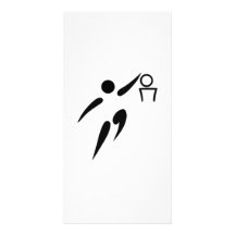 Basketball-Spieler Bildkarte