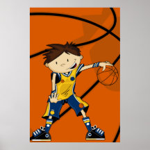 Basketball-Spieler-Plakat
