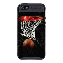 Basketball Spieler, spielender Basketballer iPhone 5 Schutzhüllen