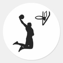 Basketball Sticker