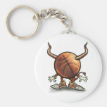 Basketball-Teufel Schlüsselanhänger