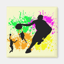 Basketball-Träume Magnete