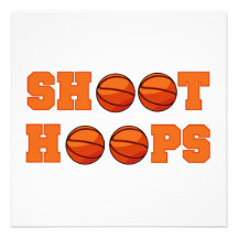 Basketball-Trieb-Band-T-Shirts und Geschenke Individuelle Einladungskarte