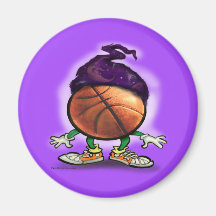 Basketball-Zauberer Magnets