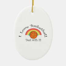 Basketballabkommen der Liebe I mit ihm Ornamente
