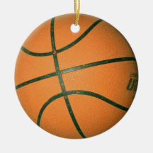 Basketballhalskette Weihnachtsbaum Ornament