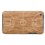 Basketballplatz-Fall-Abdeckung Barely There iPod Case