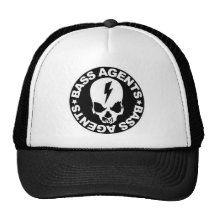 Bass-Agent-Maschen-Kappe