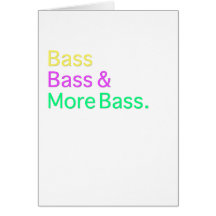 Bass-Baß u. Bass Karten