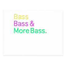Bass-Baß u. Bass Postkarte
