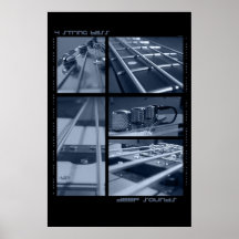 Bass-Gitarre 4-String Poster