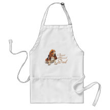 Basset Hound-Vati Schürze
