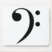 Bassschlüssel mousepads