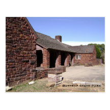 Bastrop Staats-Park-Postkarte