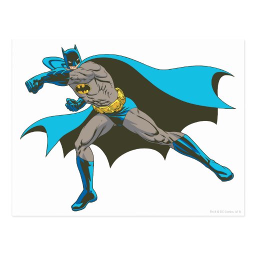 Batman, der 2 locht postkarte