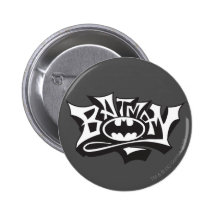Batman-Graffiti-Name Anstecknadel