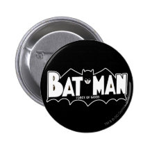 Batman - Kraft guten 60er Logos Anstecknadel