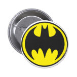 Batman-Schläger-Logo-Kreis Anstecknadel