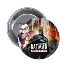Batman unter der roten Haube Anstecknadel