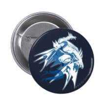 Batman-Wasser-Tonal Collage Anstecknadelbutton